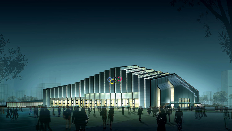 2008北京奥运会中国农业大学摔跤馆项目